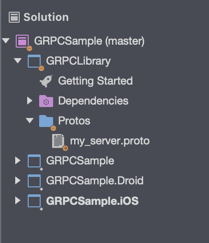 Implementing gRPC in a Xamarin Mobile Project